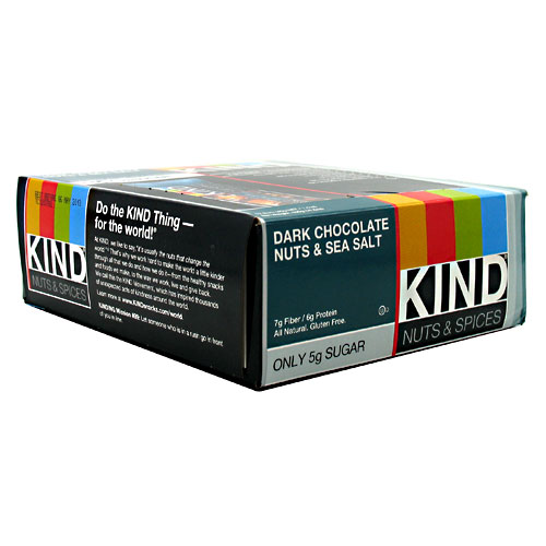 (image for) Kind Bar Dark Chocolate Nuts & Sea Salt 12 ct